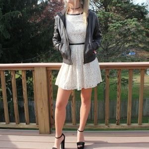 Xhilaration Brown Leather Jacket