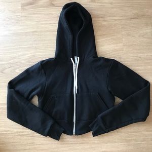 American Apparel cropped hoodie