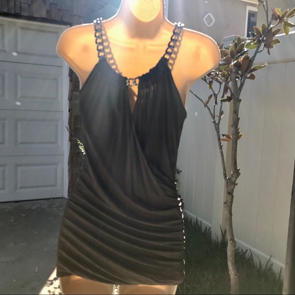 MARISA K🌟Sexy Silver Chain Top - Picture 5 of 7