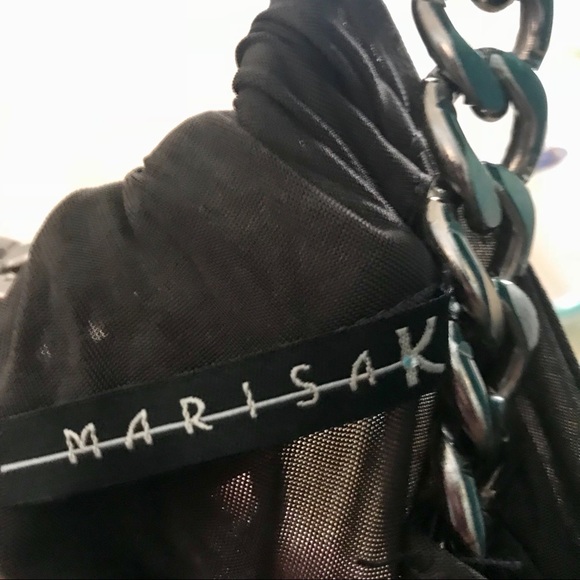 MARISA K🌟Sexy Silver Chain Top - Picture 7 of 7