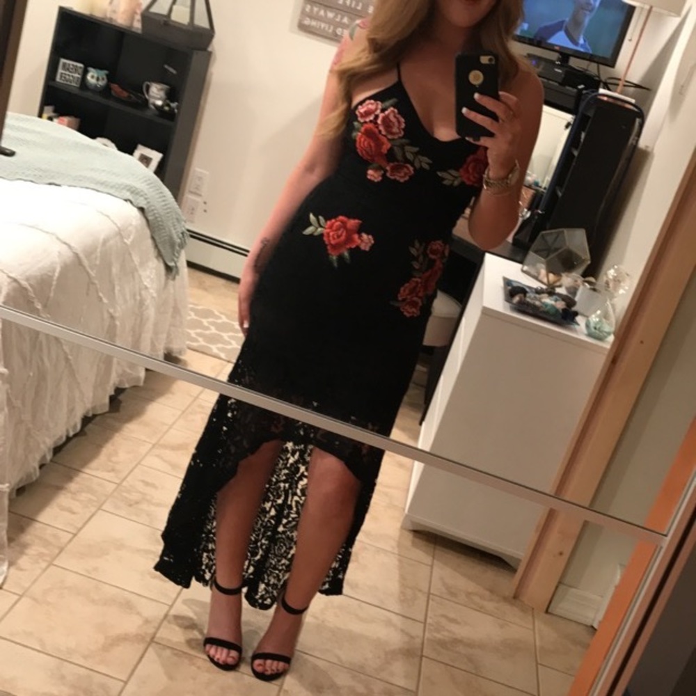 Rose Lace Dress