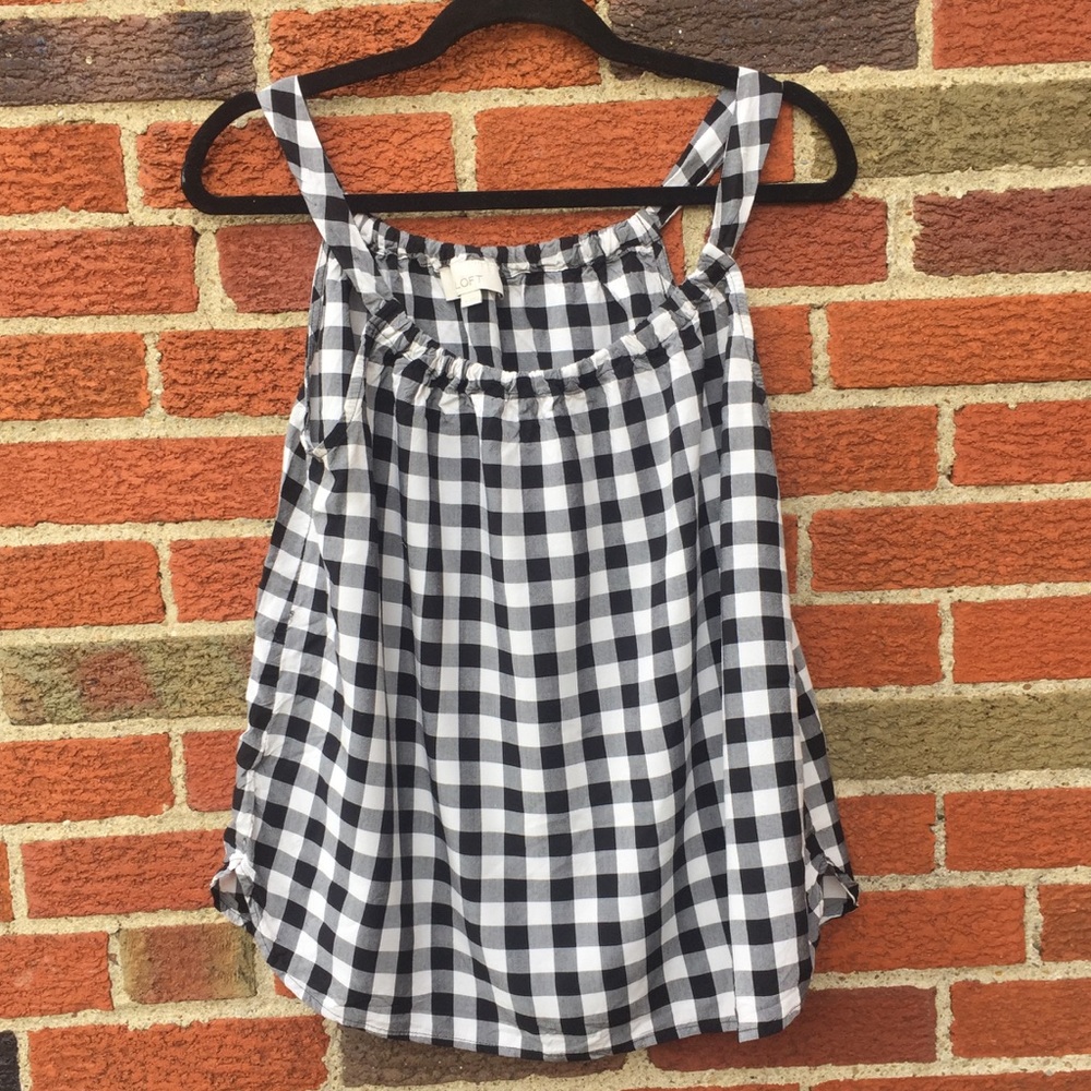 LOFT Gingham Cami