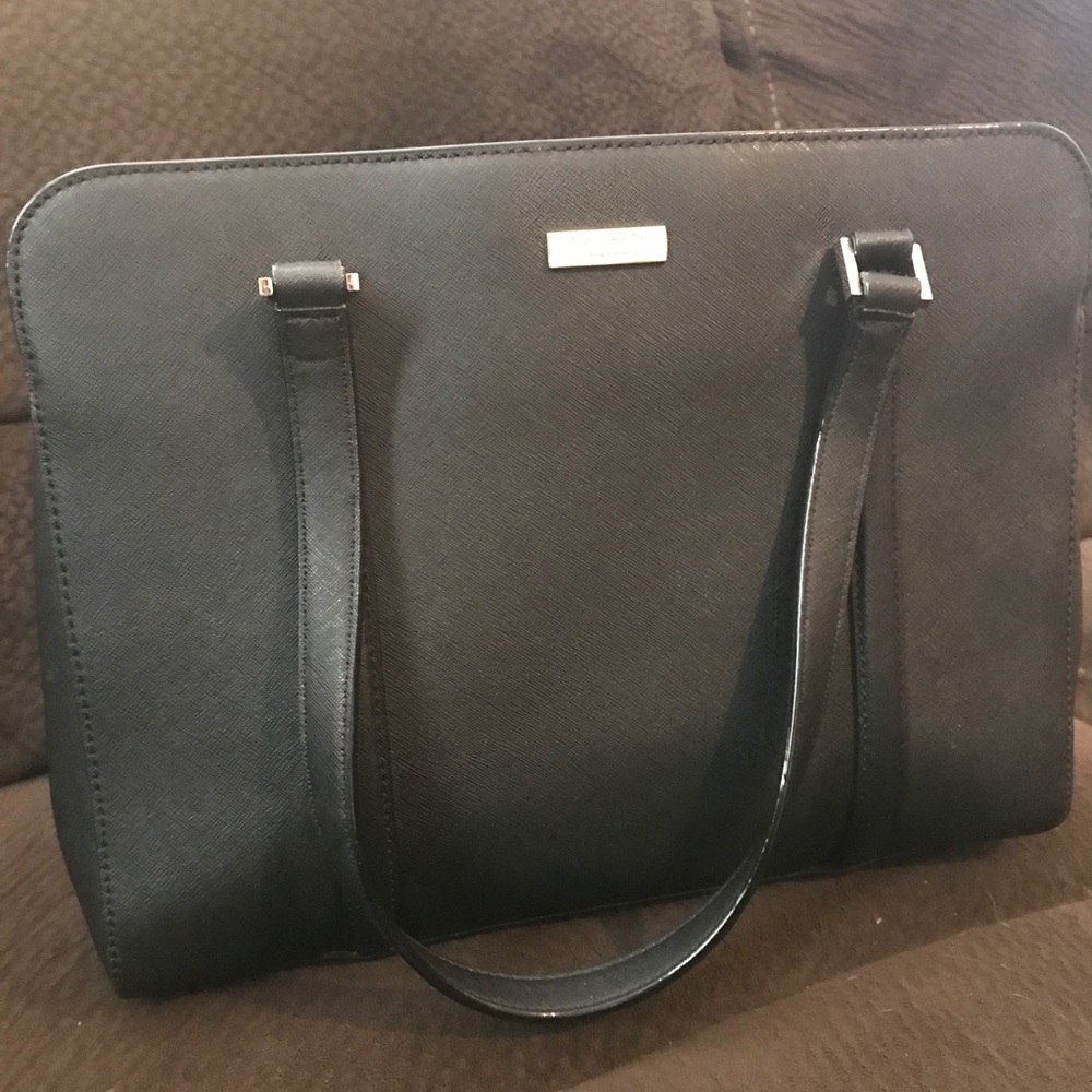 Kate Spade Emery Lane Black leather