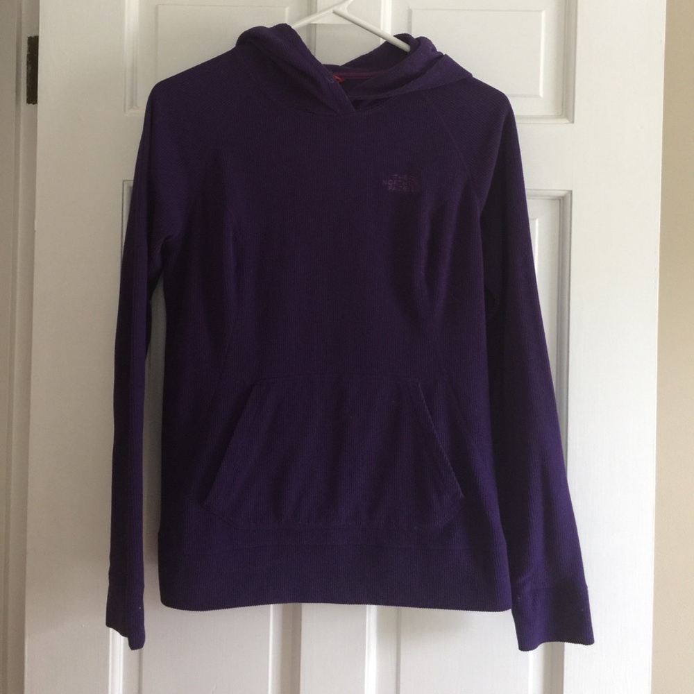 Purple North Face Hoodie