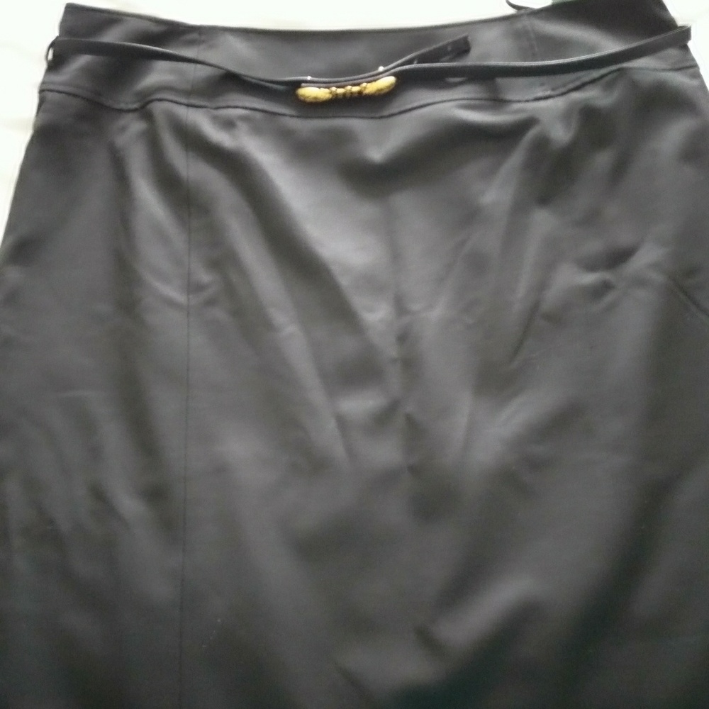 Ralph Lauren Black Pencil Skirt 18W