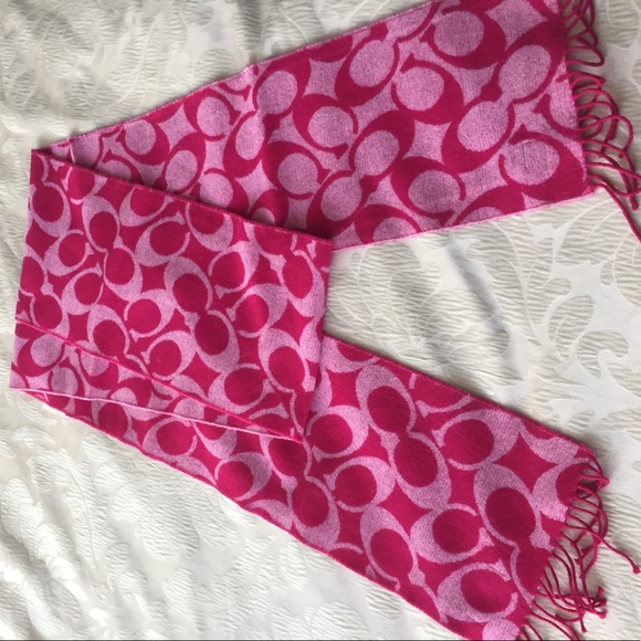 Authentic Coach Wool Scarf - Picture 1 of 5