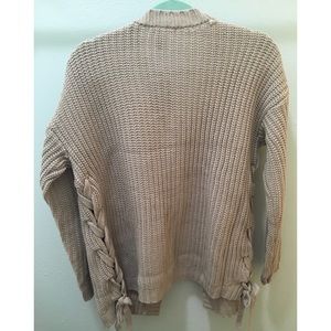 Lace up cardigan / Forever 21 / Size small
