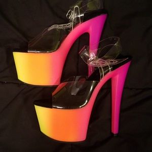 6 in UV Reactive Heels