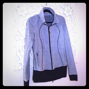 濾 Lululemon Herringbone Black Stride Jacket