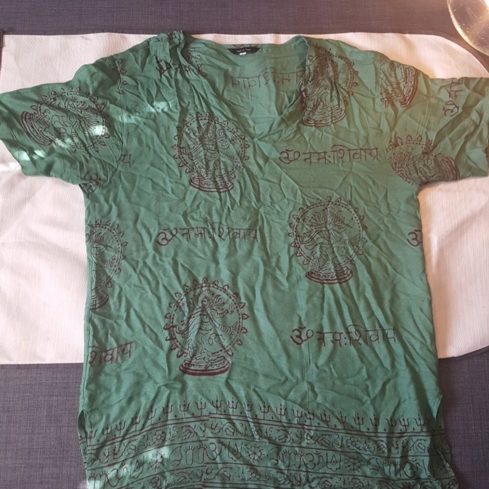 Men's bohemian hippie shirt