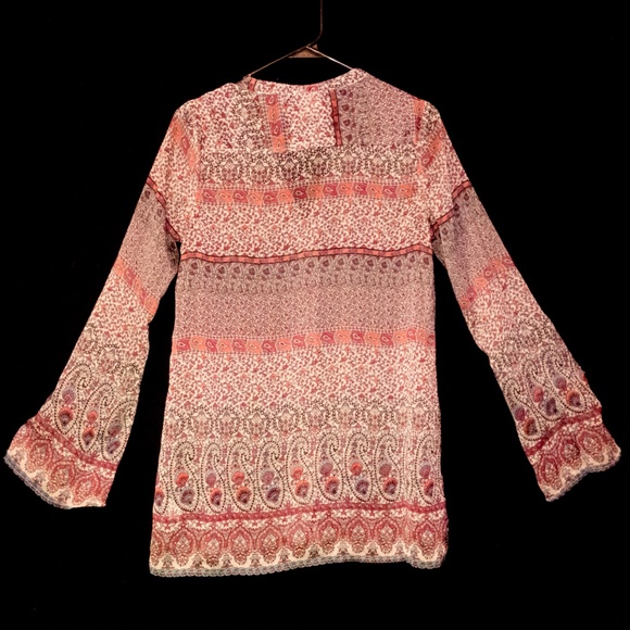 Converse One Star Sheer Long Sleeve top - Picture 2 of 4