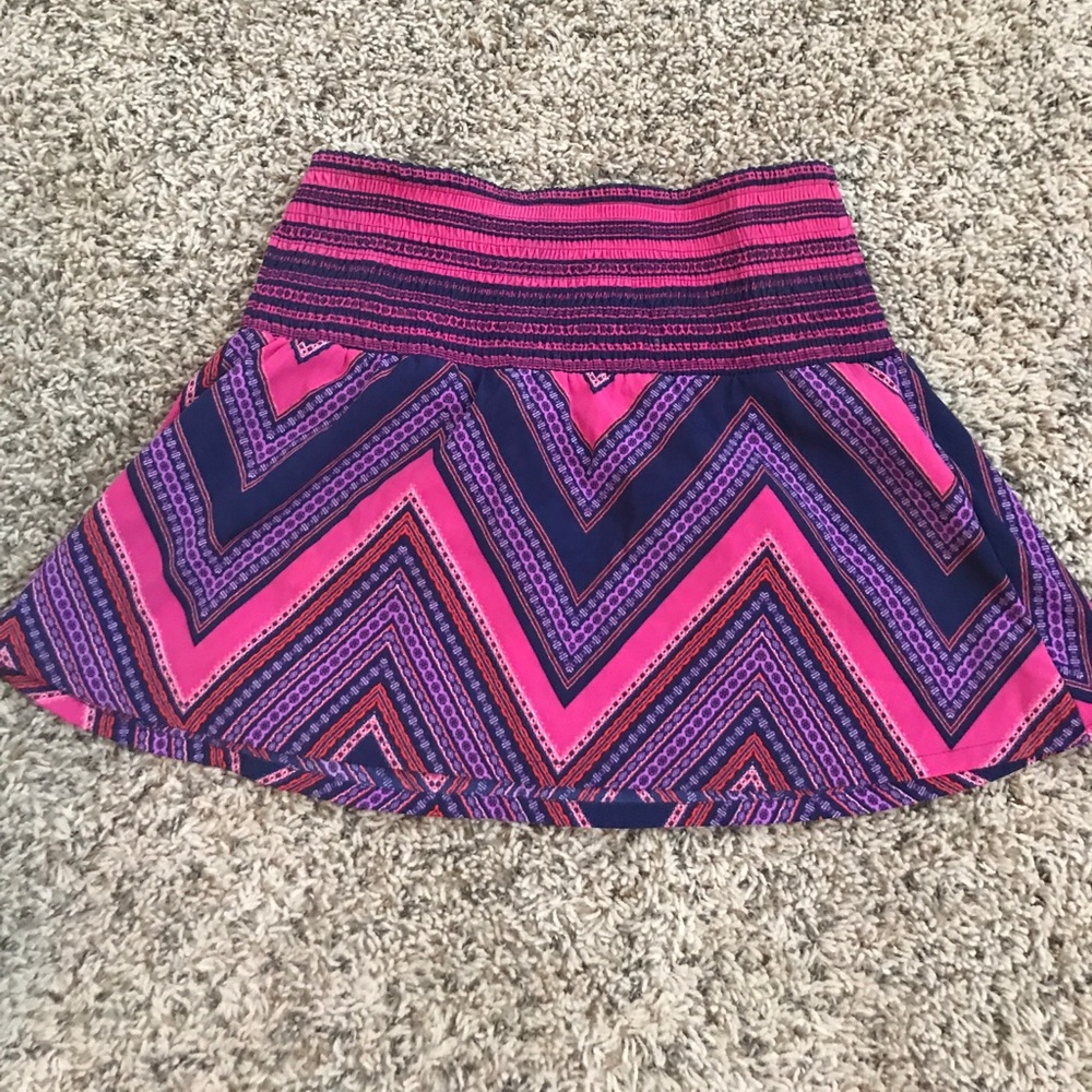 Express print skirt