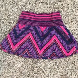 Express print skirt