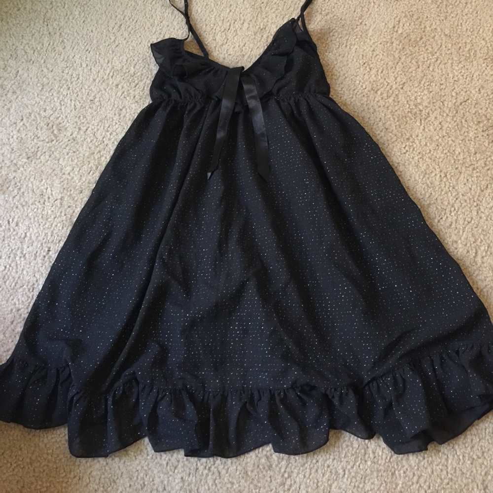 Black intimate dress