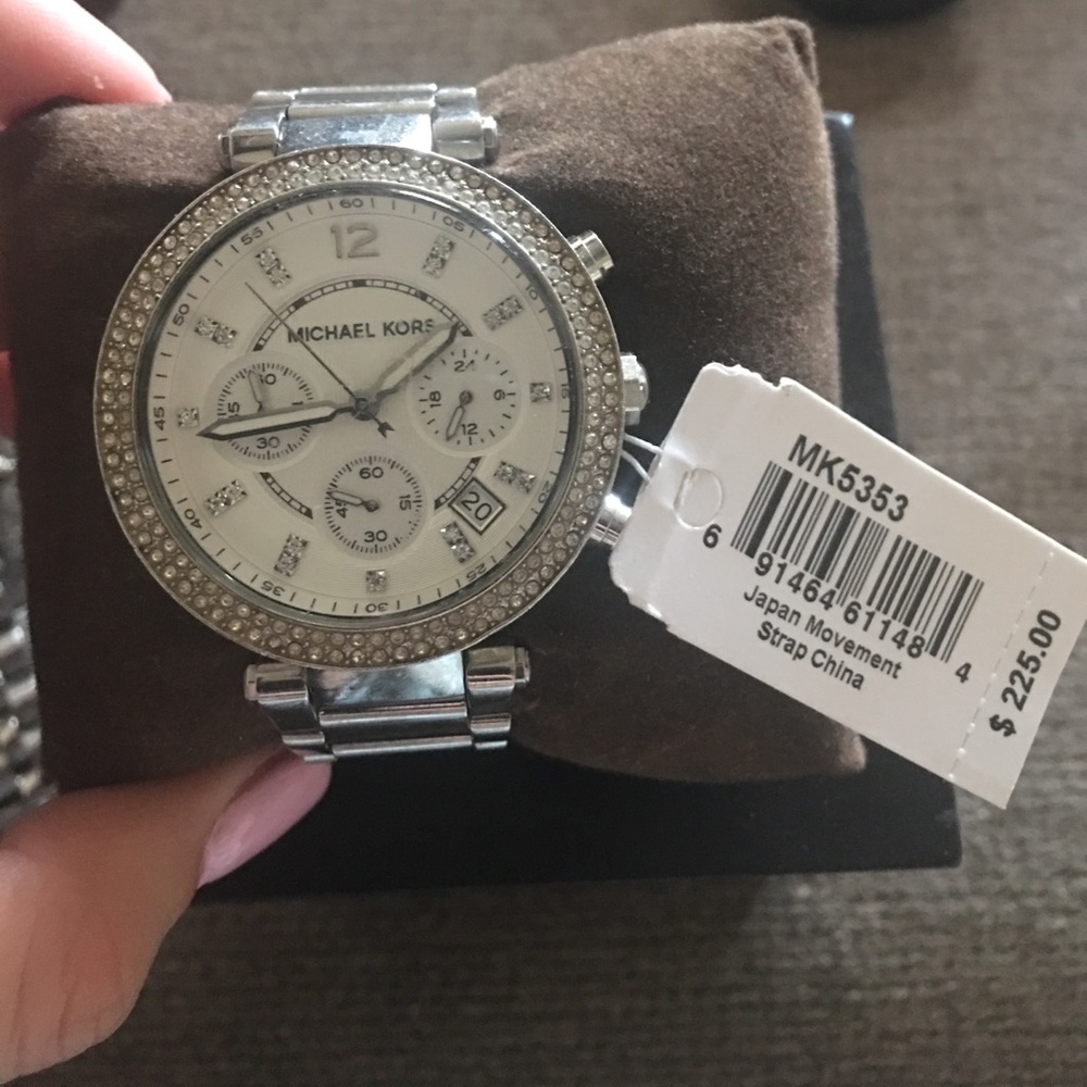 Michael Kors silver Parker