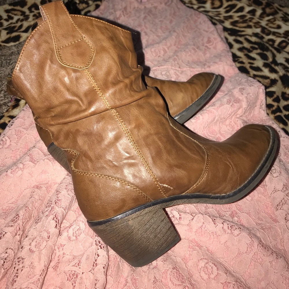 Short Western Style Booties
