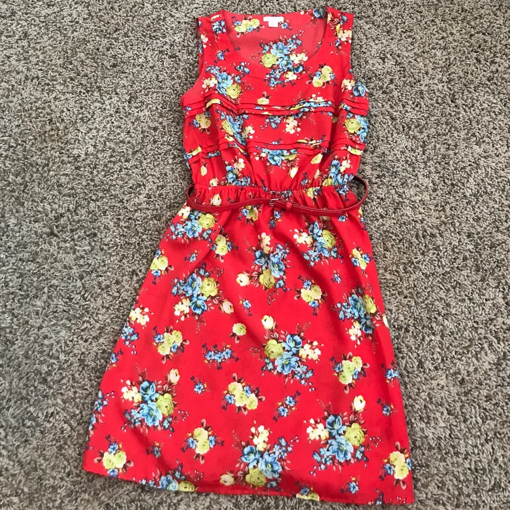 Floral tea dress