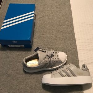 Adidias Superstar Bold Platform Sneakers