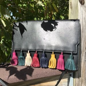 Rebecca Minkoff Sofia Clutch Crossbody Black Multi Rebecca Minkoff Sofia Clutch Crossbody Black Multi
