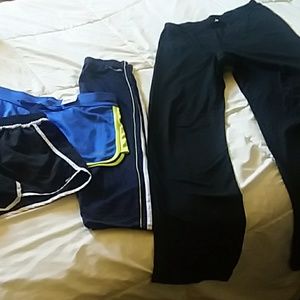 Bundle of active wear. Champion, Spalding, Danskin