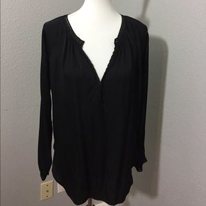 Vince | black silk top