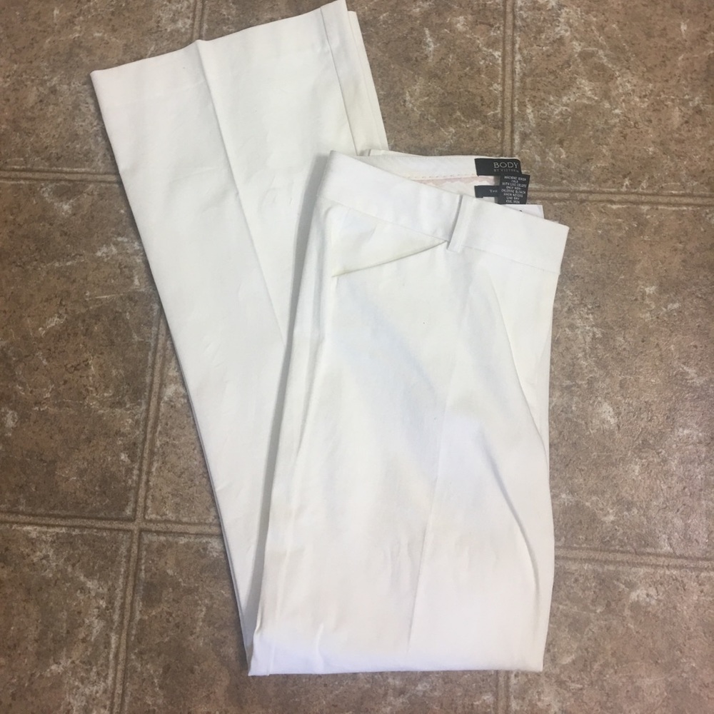 NWT Body by Victoria Ivory Dress Pants