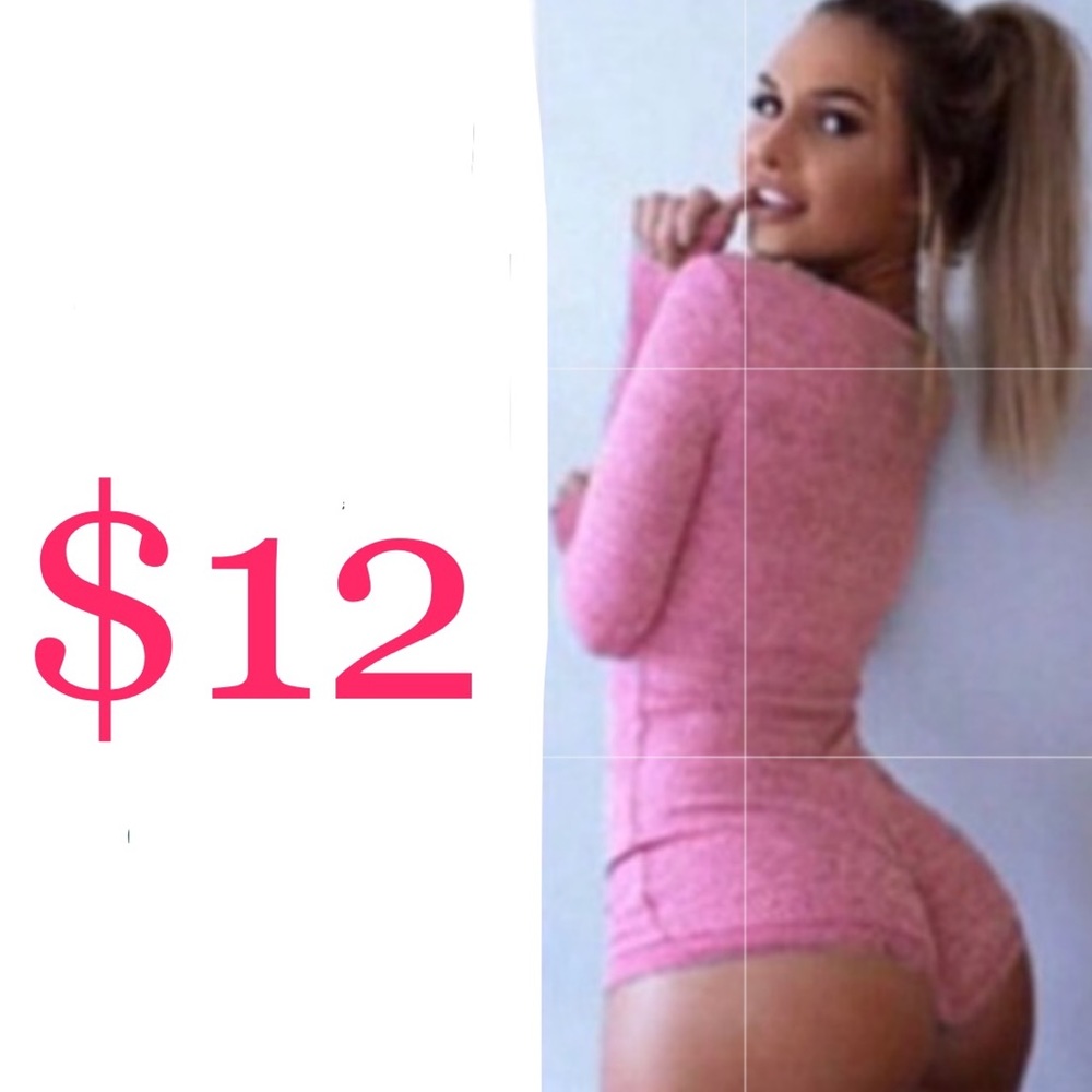 NEW Pajama Romper!! Sz XS. ••Only Pink Left••