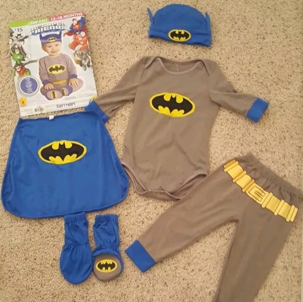 Batman 6pc Baby Halloween Costume