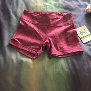 NWT Athleta Girl Shorts M 8-10