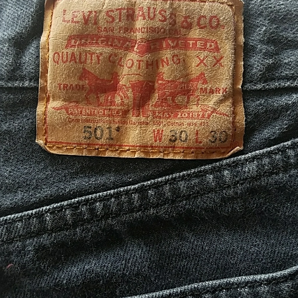 LEVI'S 501 BUTTONFLY JEANS - Picture 3 of 8