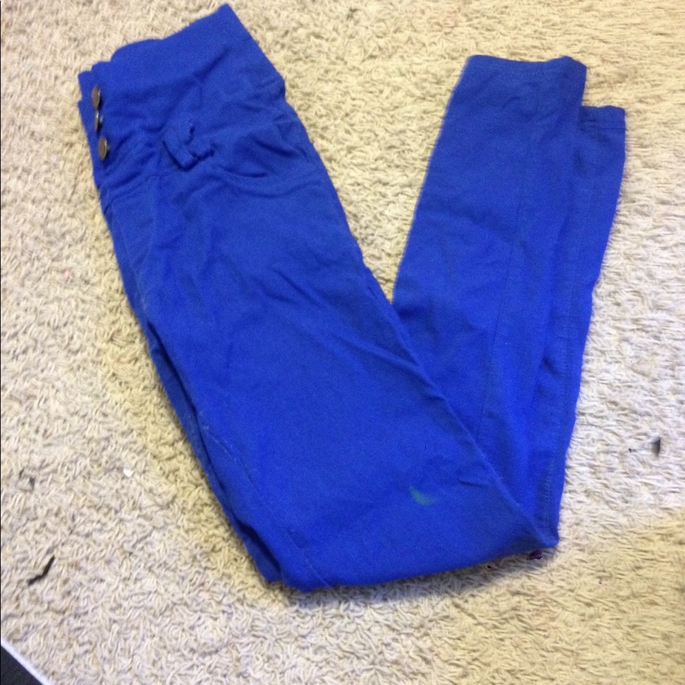 High waisted jeggings