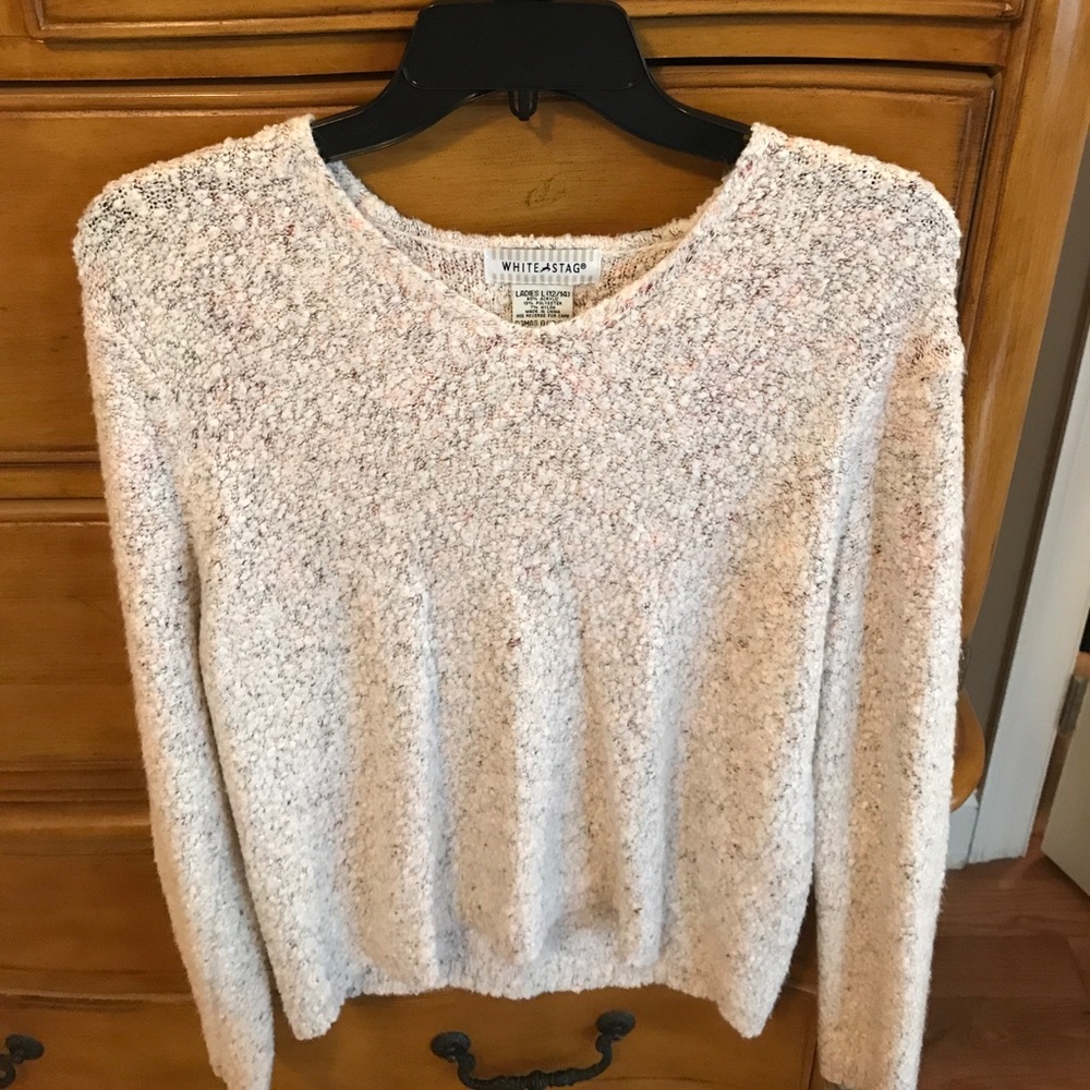 Cream sweater