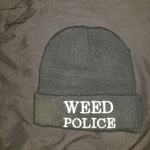 WEED POLICE Beanie