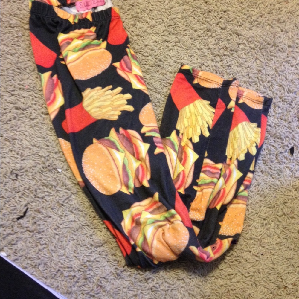 Super cute food leggings