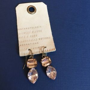 Anthropologie sorelli crystals w/ genuine brass