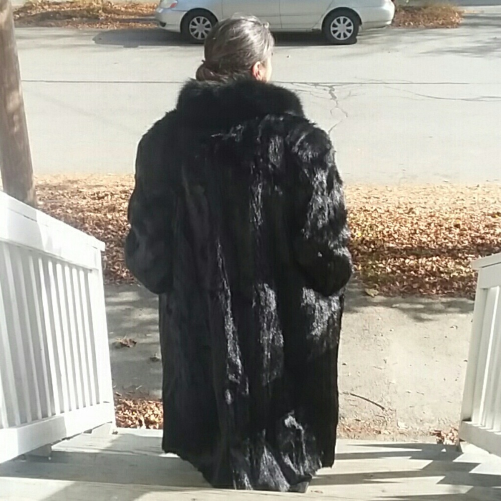 Mink full length coat...LAST  CALL! - Picture 2 of 8