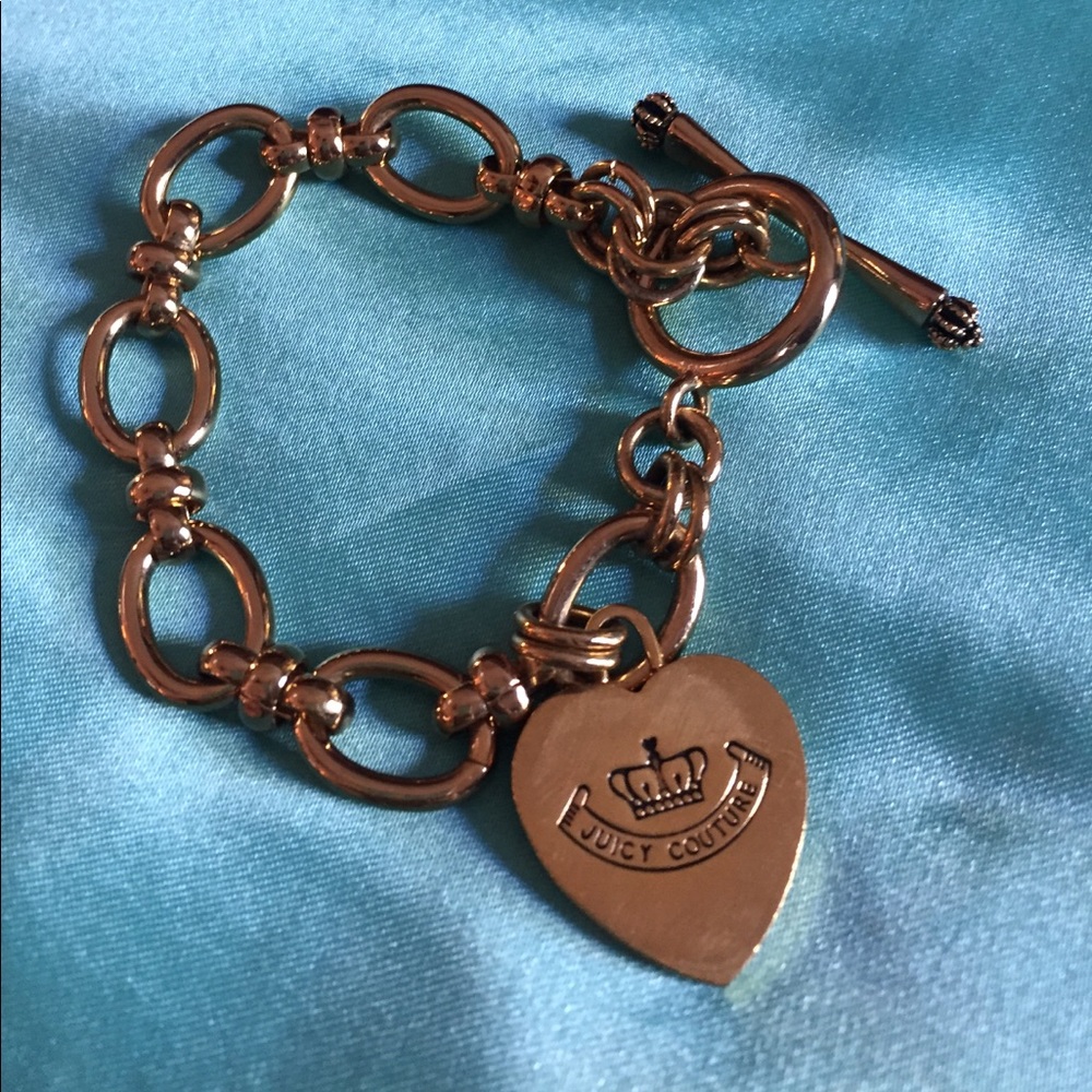 Juicy Couture gold charm bracelet