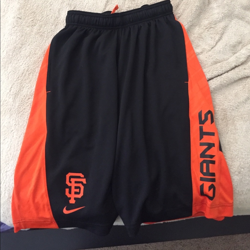 Nike Men’s Small Dri-Fit Shorts SF Giants