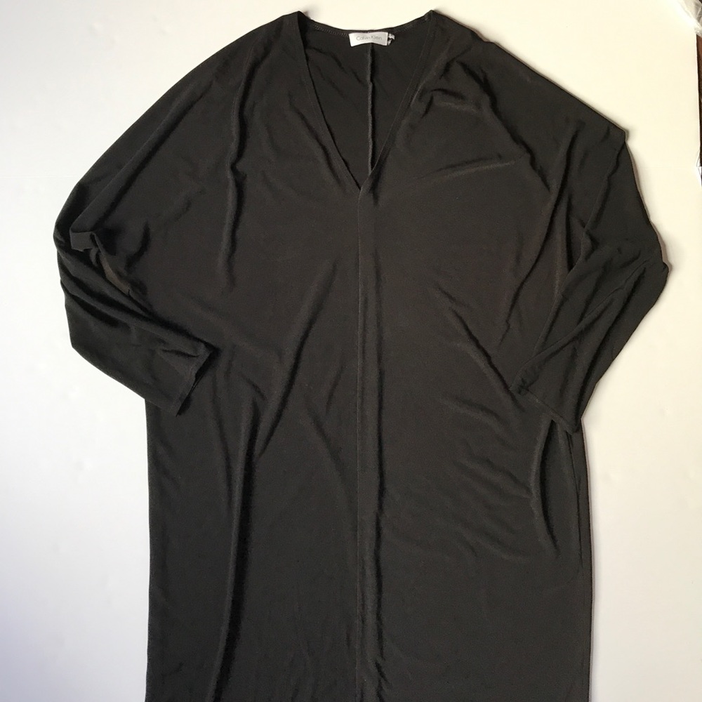 Calvin Klein Slinky Knit Pullover Dress