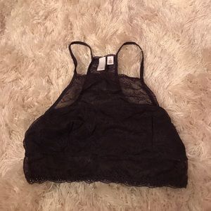 Dark purple bralette