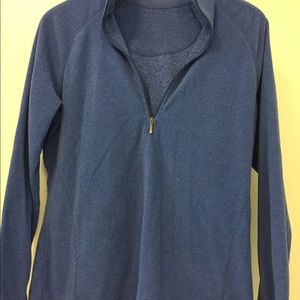 Fleece ski base layer size L