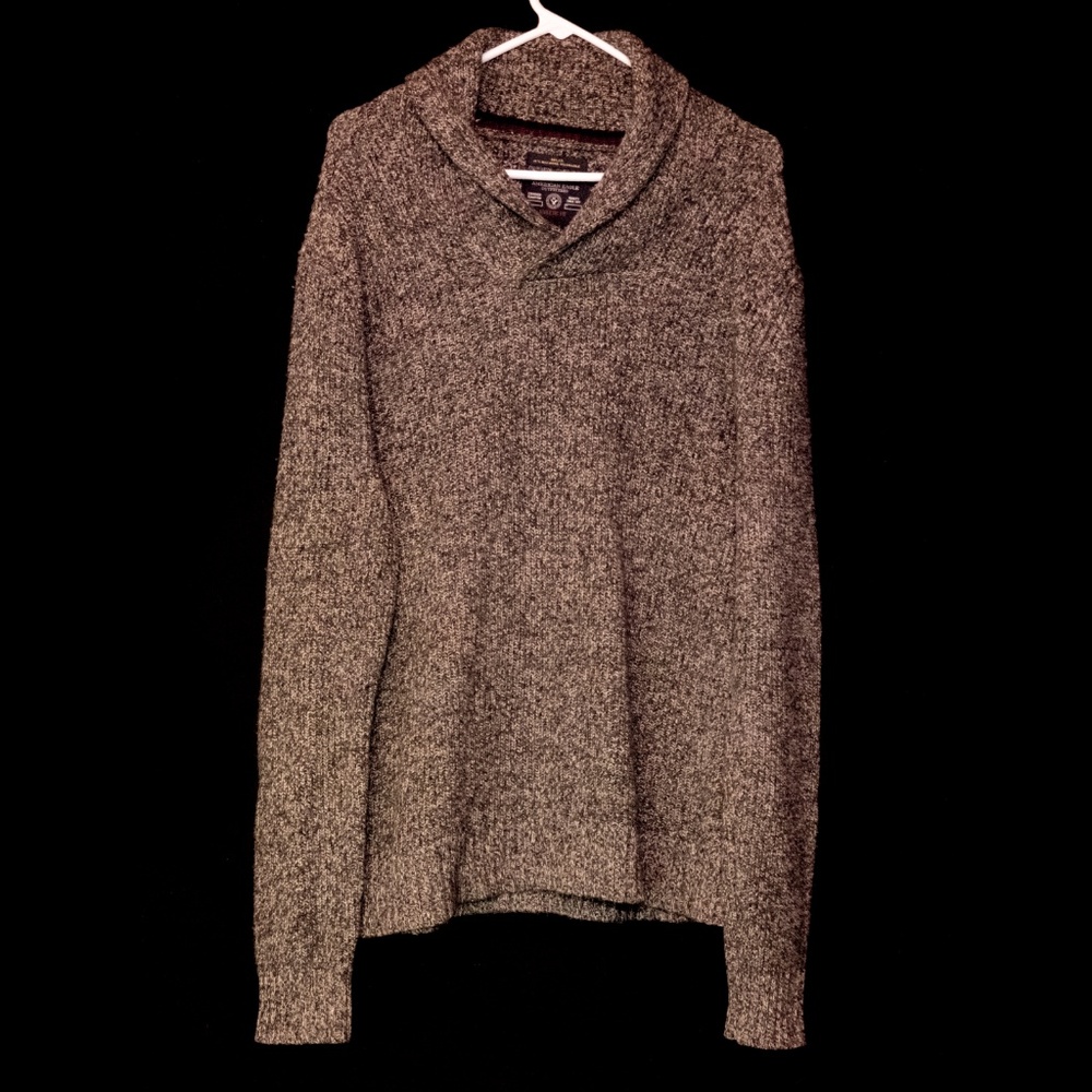 American Eagle Brown Cowl Neck Sweater