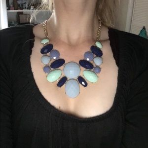 Gorgeous Blue Statement Necklace