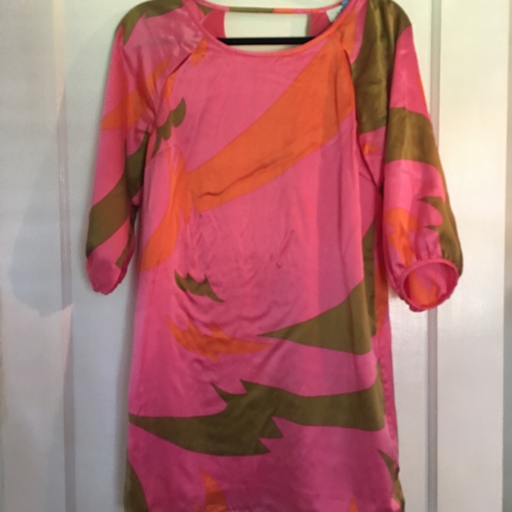 Tibi 100% silk cocktail dress