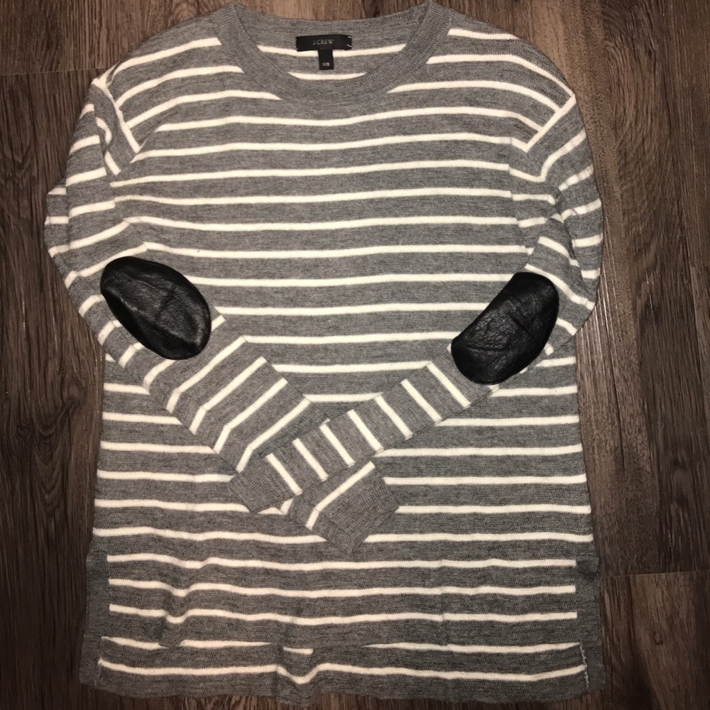J Crew patch elbow sweater