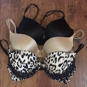 Bundle of 3 Victoria's Secret Very Sexy Bras 34D