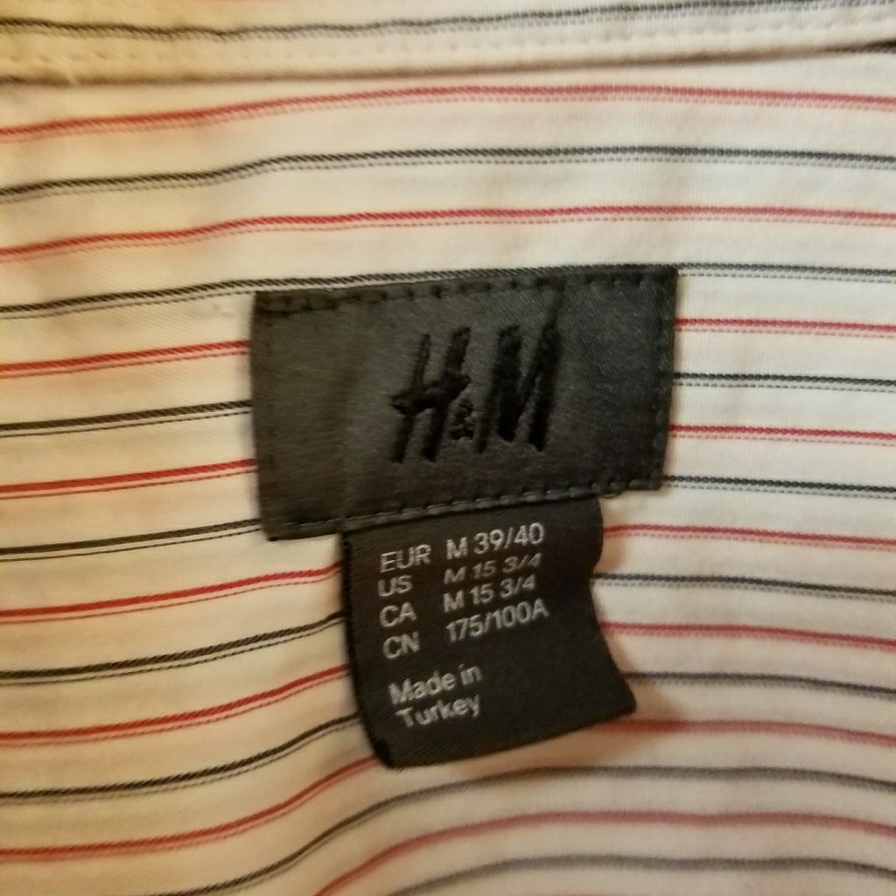 H&M men's button down shirt