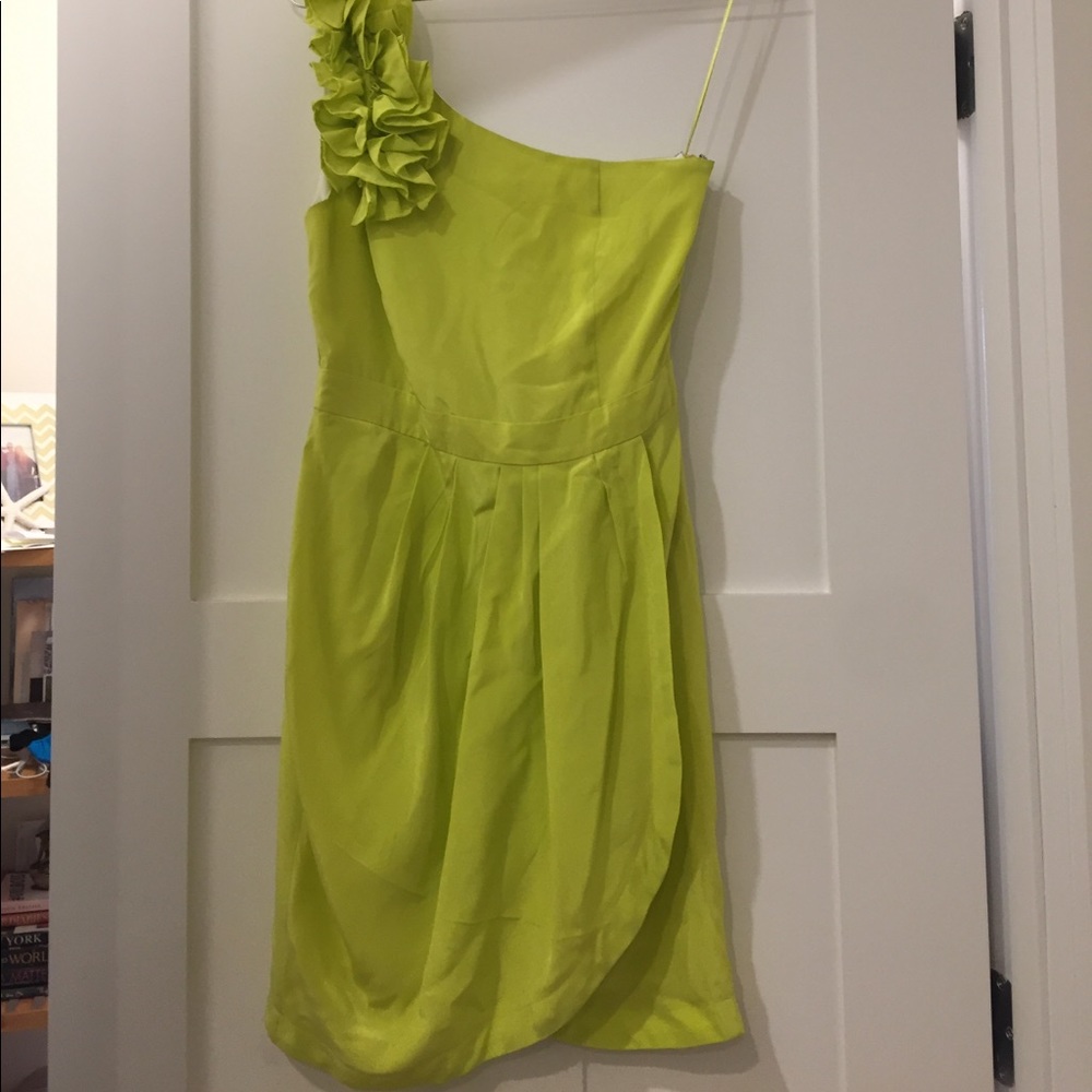 Yumi Kim Silk one-shoulder dress