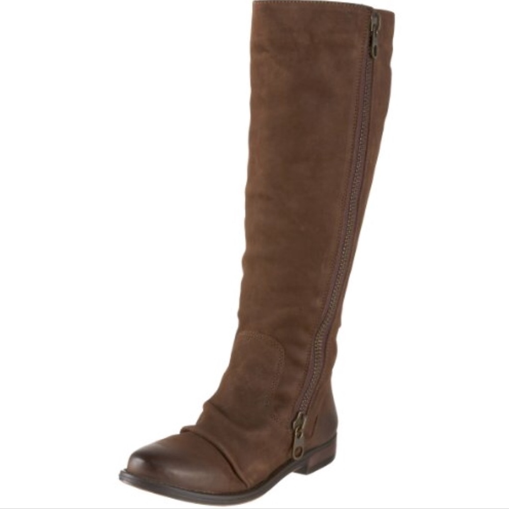 Distressed “Linderr” Knee Boot by Steve Madden