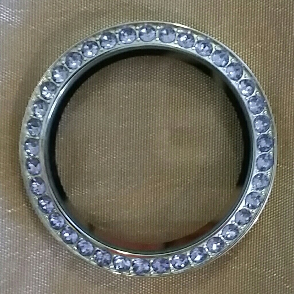 Origami Owl Purple Large Face Plate
